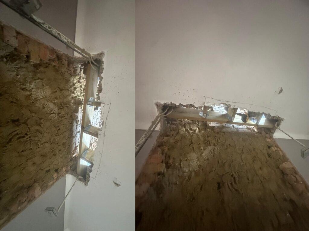 Two Chimney Breasts Removed on One Stack Line in Wimbledon, SW19 project image