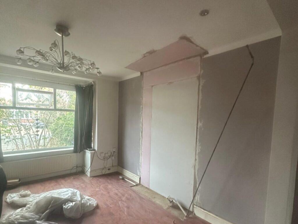 Two Chimney Breasts Removed on One Stack Line in Wimbledon, SW19 project image