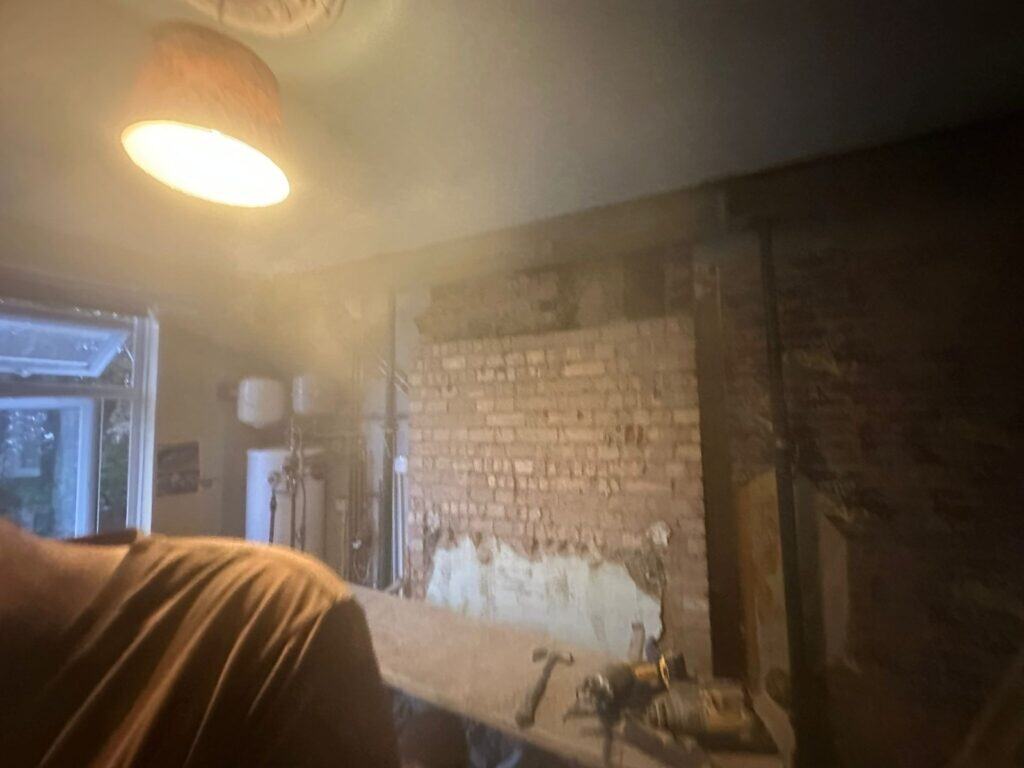 First-Floor Chimney Breast Removal and New Ceiling in Wandsworth, SW18 project image