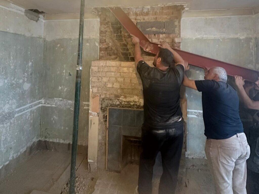 Four Chimney Breast Removals and Support Column in Hillingdon, UB10 project image