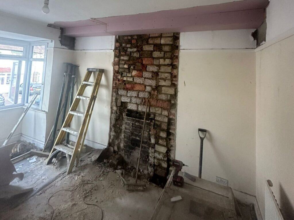 Bedroom Chimney Breast Removals in Sutton, SM1 project image