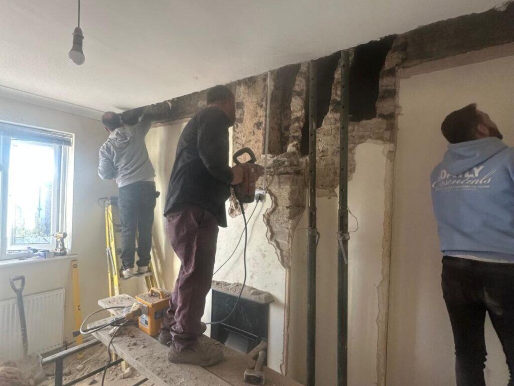 Bedroom Chimney Breast Removals in Sutton, SM1 project image
