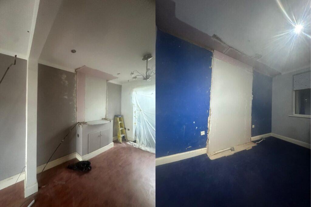 Two Chimney Breasts Removed on One Stack Line in Wimbledon, SW19 project image