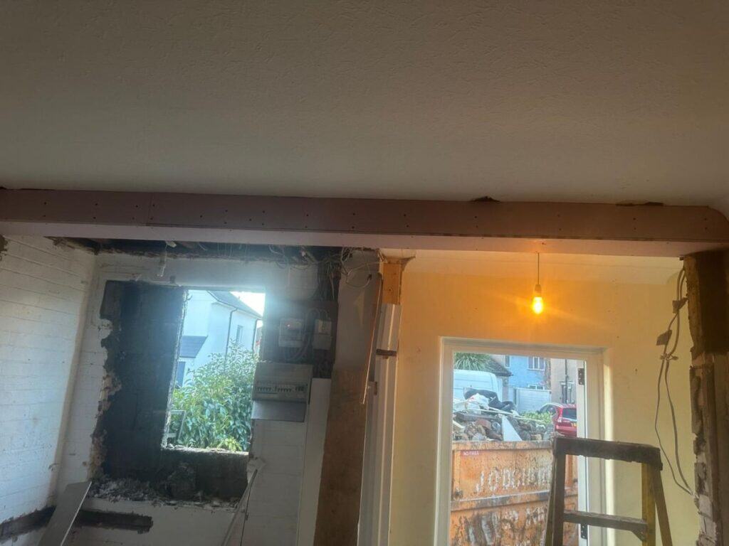 Two Chimney Breasts and Load-Bearing Wall Removed in Dagenham, RM8